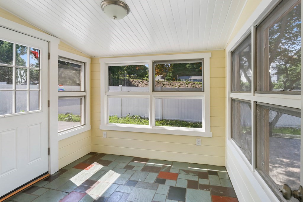 266 Webster Street Worcester, MA 01603 - Photo 23 of 42 workspace with wooden floor and windows