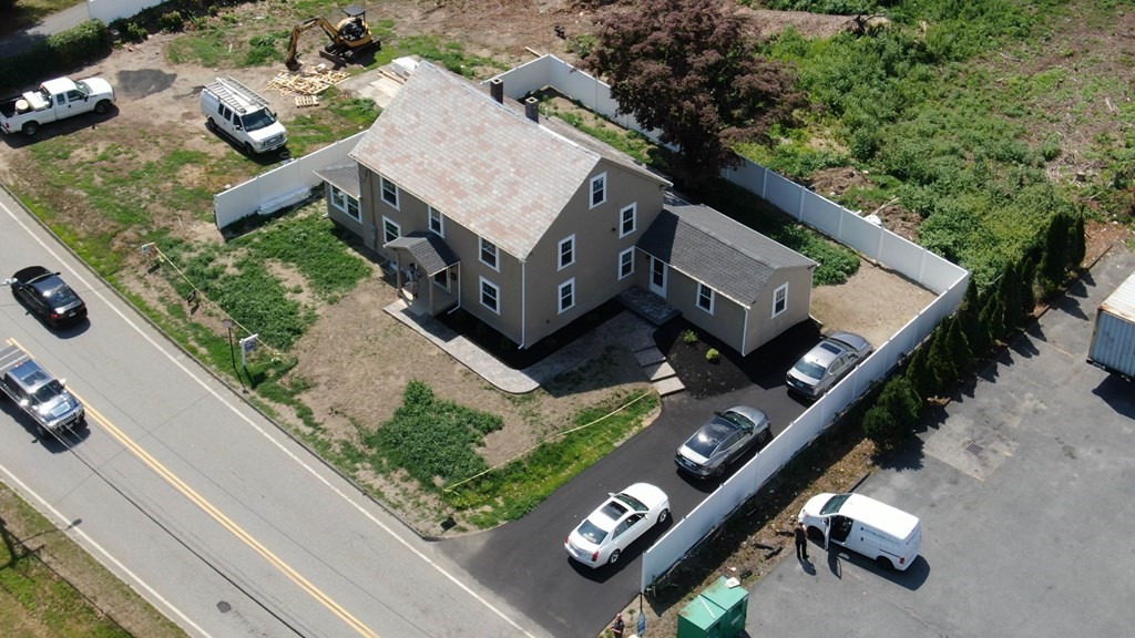 266 Webster Street Worcester, MA 01603 - Photo 41 of 42 an aerial view of a house with a yard