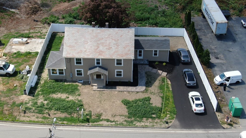 266 Webster Street Worcester, MA 01603 - Photo 42 of 42 an aerial view of a house with a yard