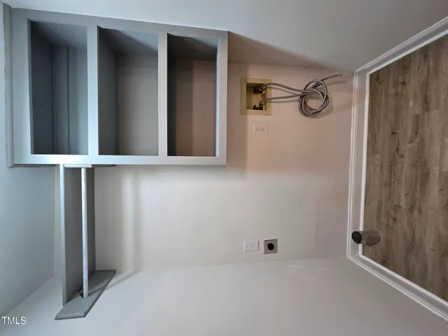 a view of empty room