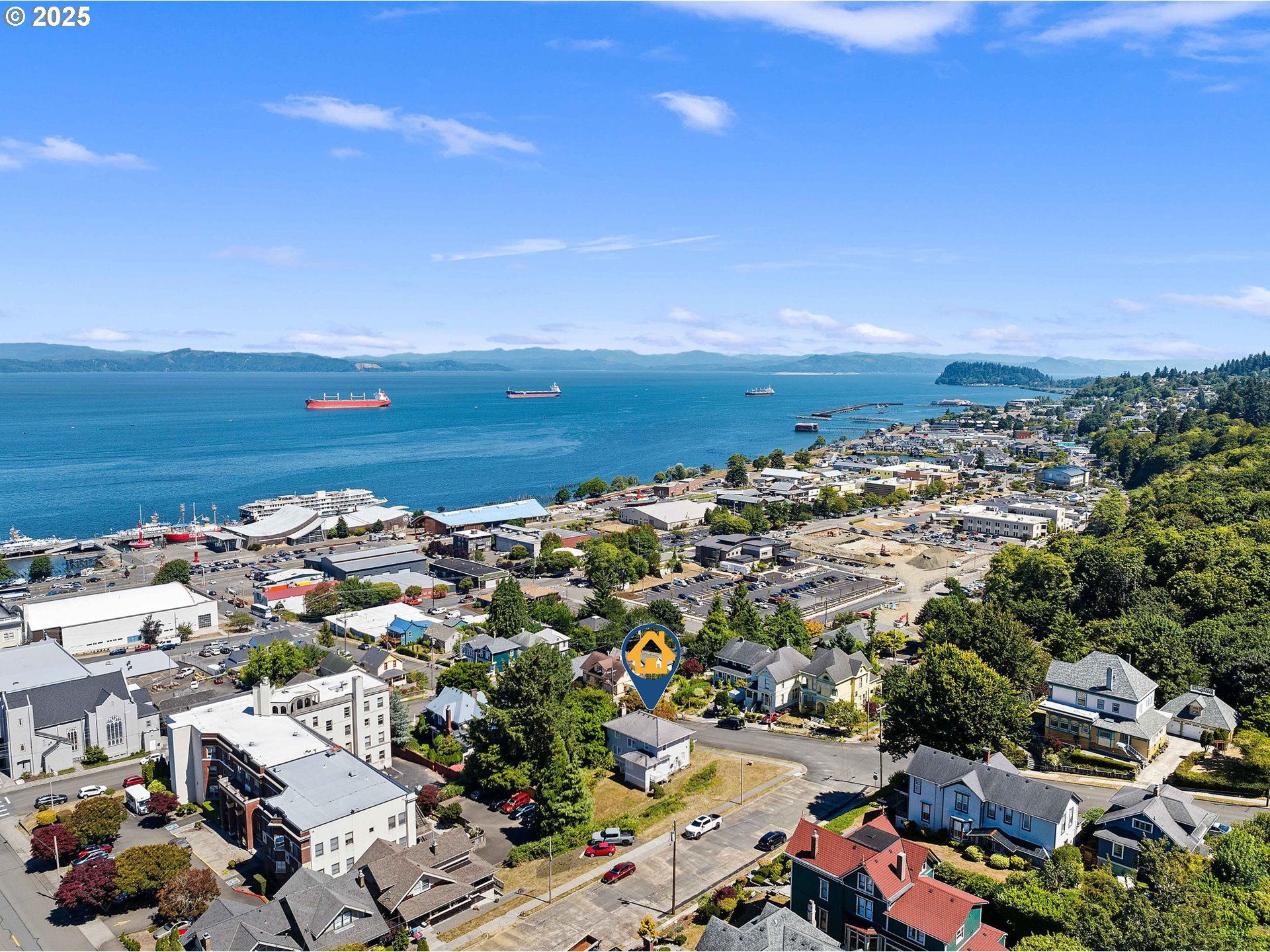 677 17th Street Astoria, OR 97103 - Photo 4 of 35 Drone View/UAV
