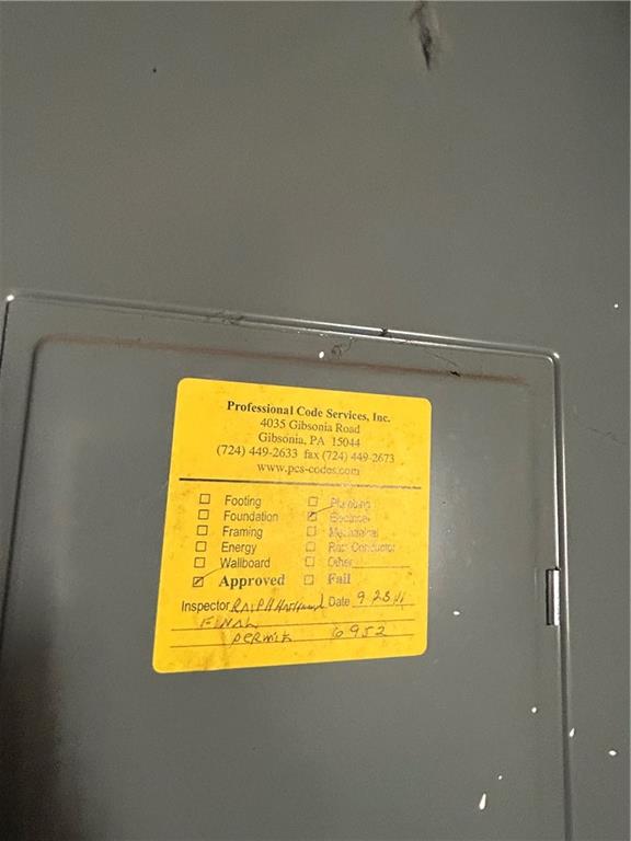 1317 Old Freeport Road Pittsburgh, PA 15238 - Photo 46 of 49 Electrical panel was inspected