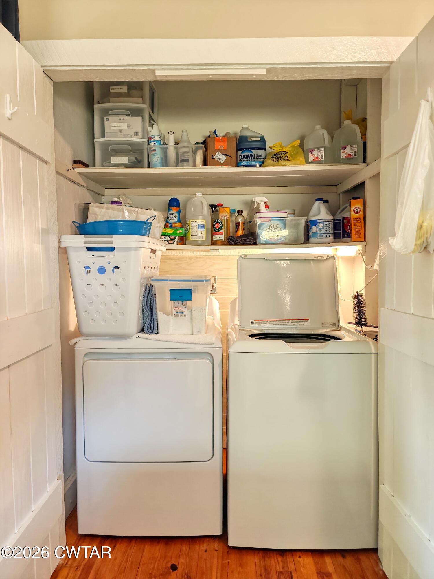 195 Coast Guard Road Buchanan, TN 38222 - Photo 29 of 34 a white refrigerator freezer sitting inside of a kitchen