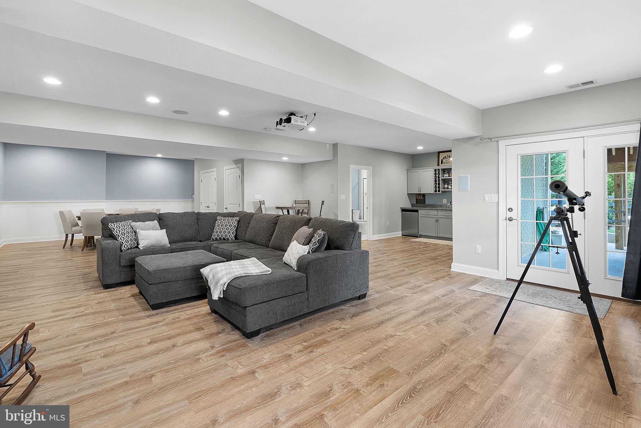 18604 Wild Raspberry Drive Purcellville, VA 20132 - Photo 21 of 44 Lower level recreation room