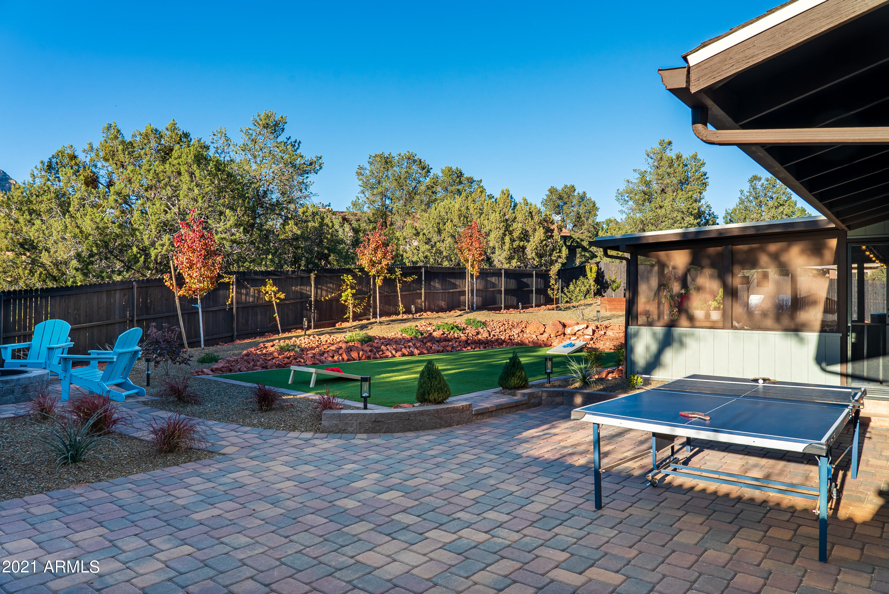 275 Northview Road Sedona, AZ 86336 - Photo 26 of 30 Paved Dining Area Awaits Your Touch!