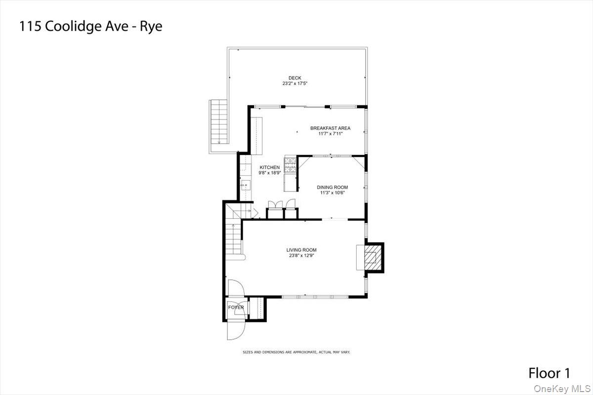 115 Coolidge Avenue Rye, NY 10580 - Photo 27 of 30 a picture of a floor plan