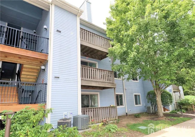 a view of a house with a balcony