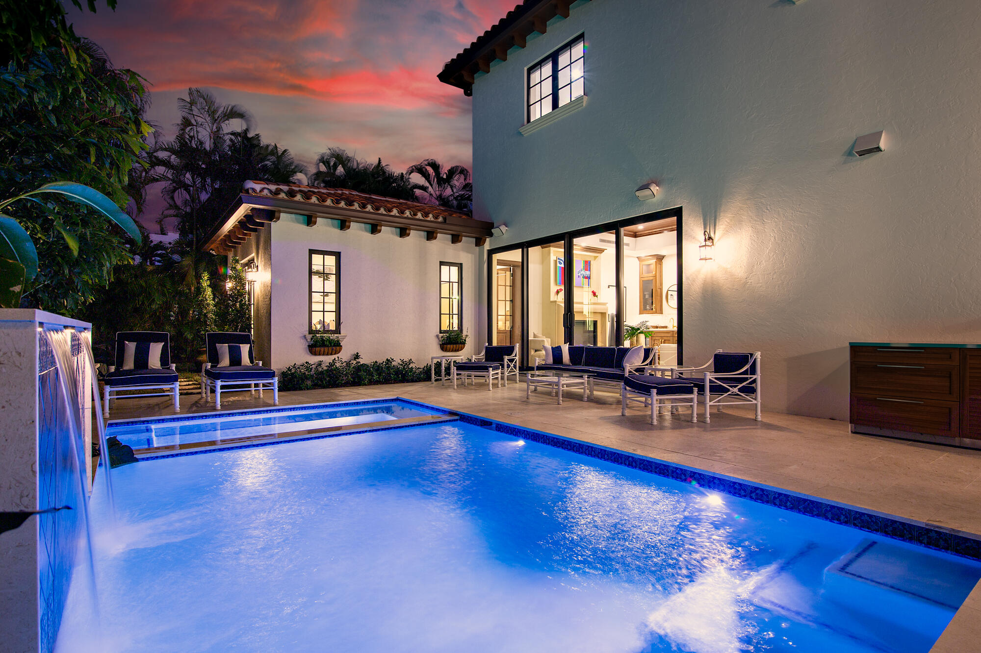 265 Marlborough Road West Palm Beach, FL 33405 - Photo 62 of 76 Twilight Pool