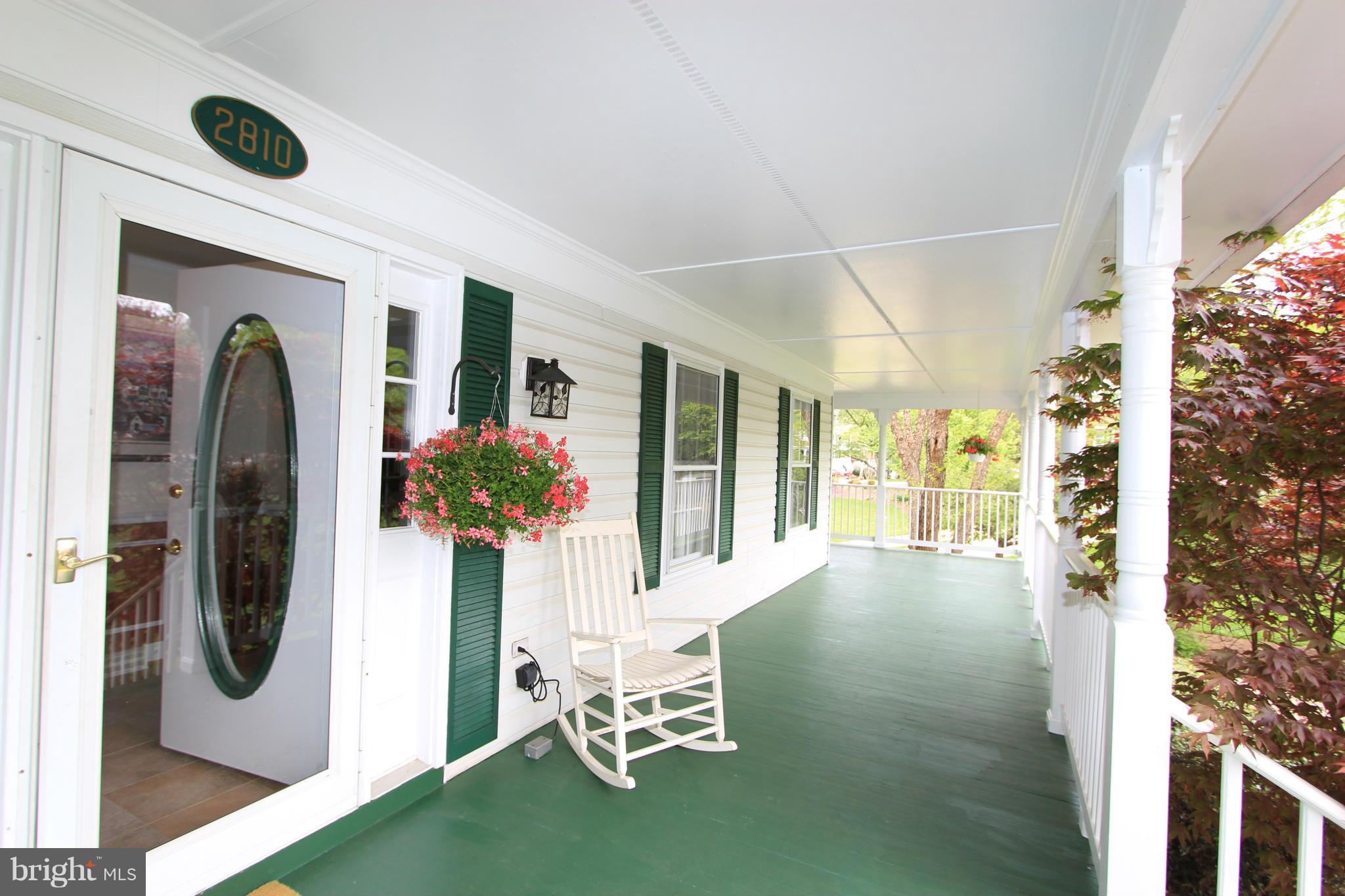 2810 Rifle Ridge Road Oakton, VA 22124 - Photo 3 of 30 Welcoming Front Porch, Entire Length of Home