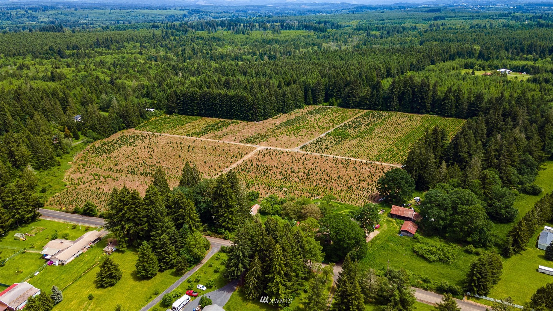 0 North Prairie Road Napavine, WA 98532 - Photo 2 of 24 a view of a backyard of the house