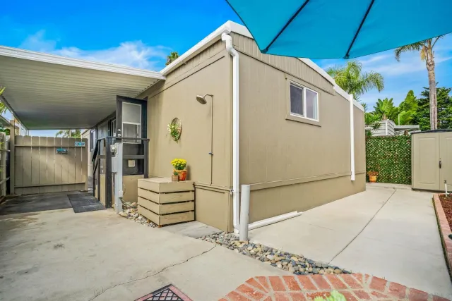 a view of a house with a garage