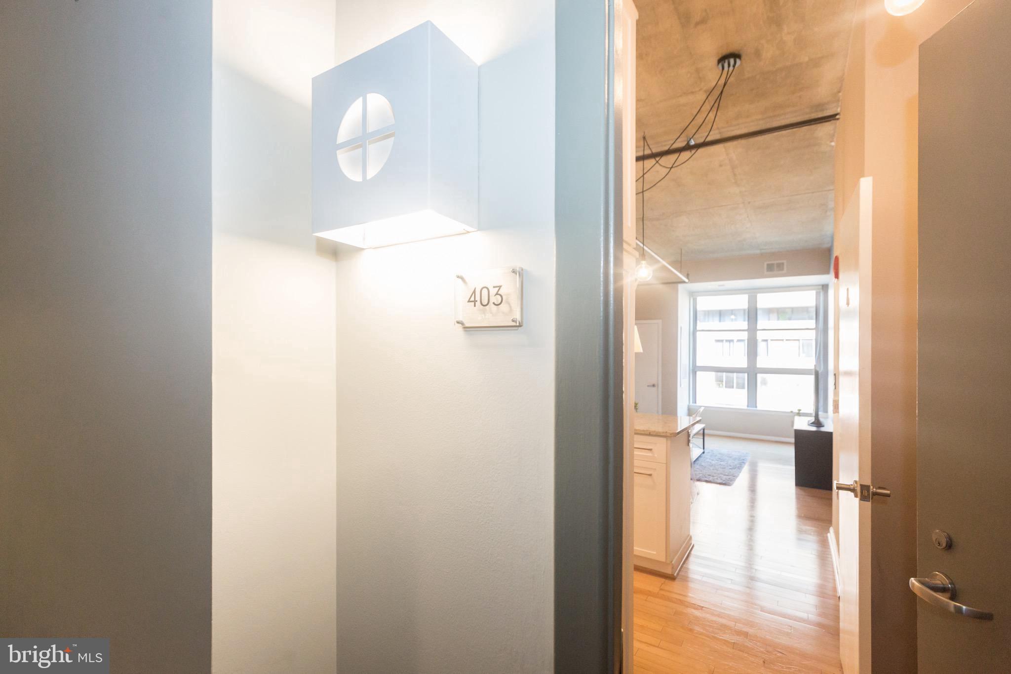 1300 N Street Northwest, Unit 403 Washington, DC 20005 - Photo 3 of 37 Elegant Entry