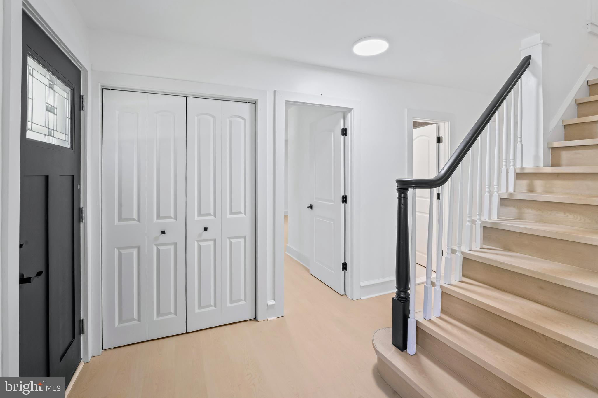 583 Orchard Road Carneys Point, NJ 08069 - Photo 24 of 62 a view of a hallway with wooden floor and entryway