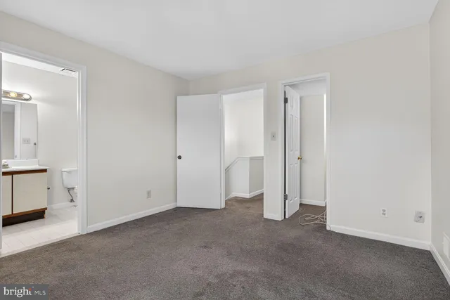 a view of empty room