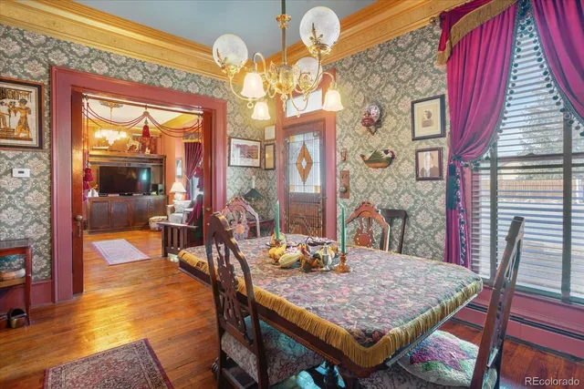 a outdoor dining space with furniture and outdoor view