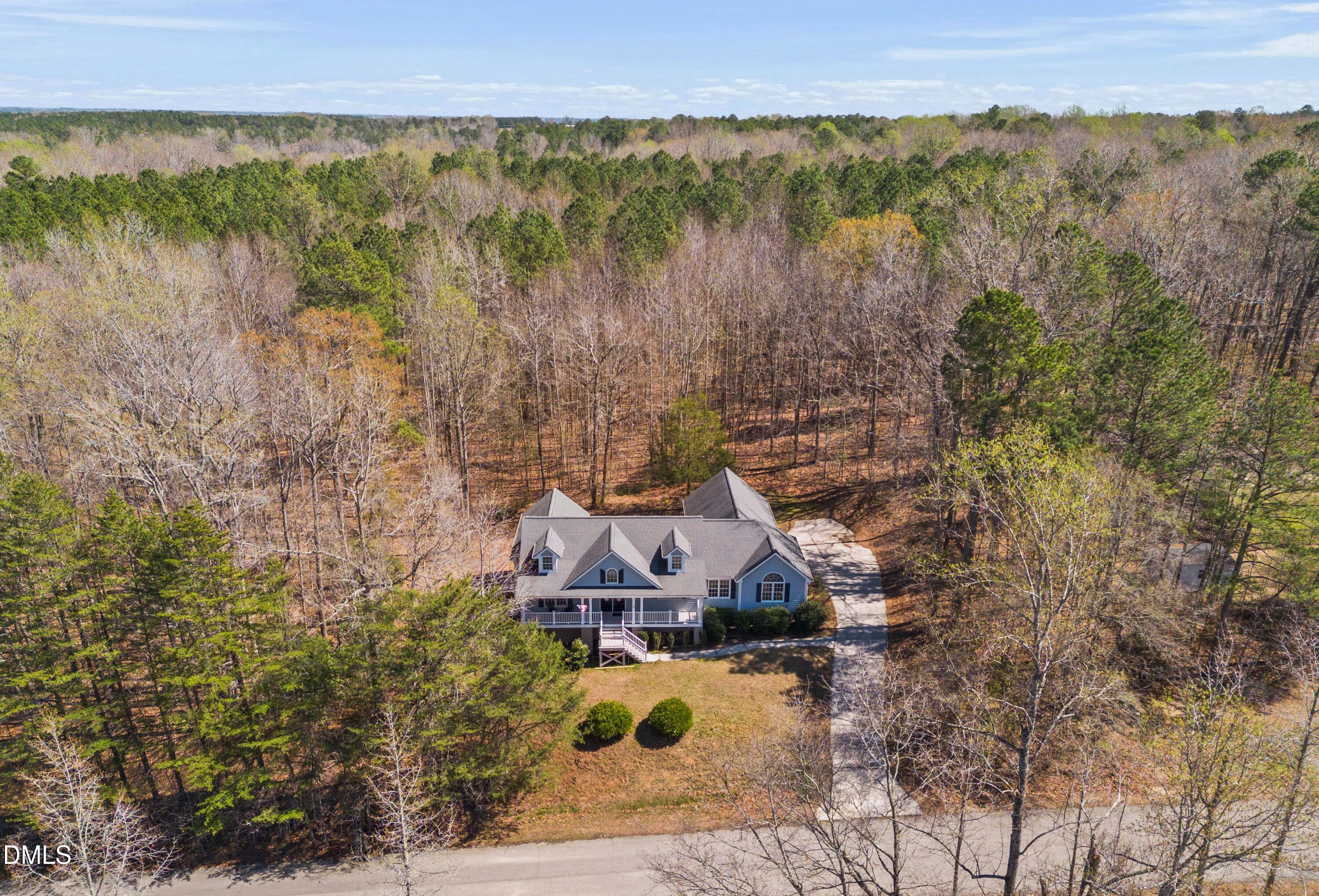 180 Normandy Road Louisburg, NC 27549 - Photo 68 of 73 Aerial from Front Best