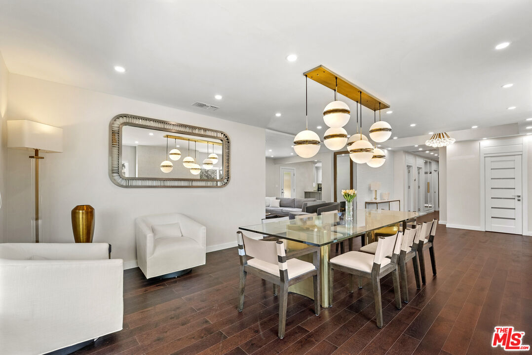 1823 Fern Lane Glendale, CA 91208 - Photo 8 of 30 a view of a dining room with furniture and wooden floor