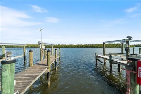 a front view of building with yard
