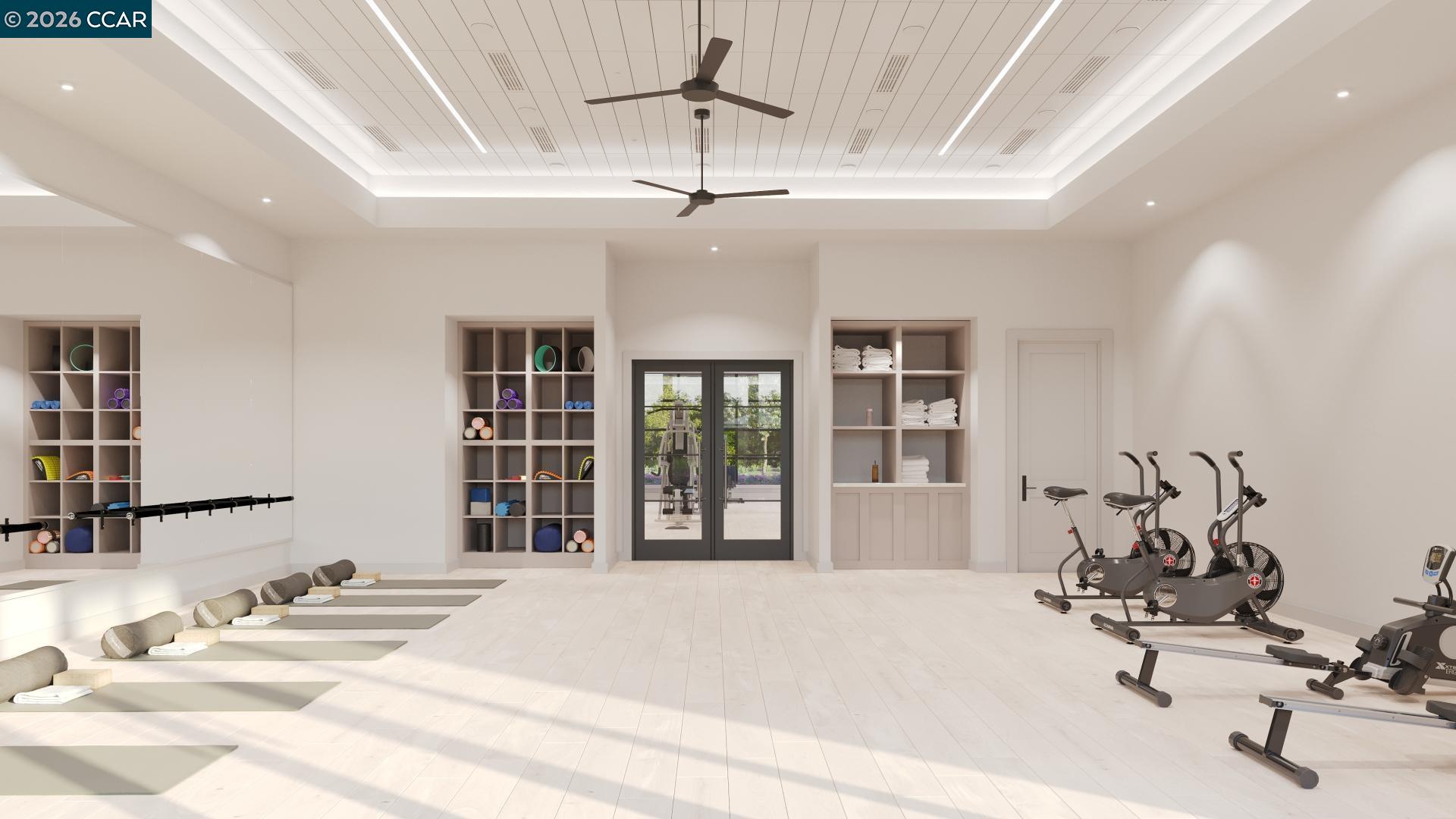 1885 Cascade Lane Tracy, CA 95377 - Photo 28 of 40 a view of a room with gym equipment