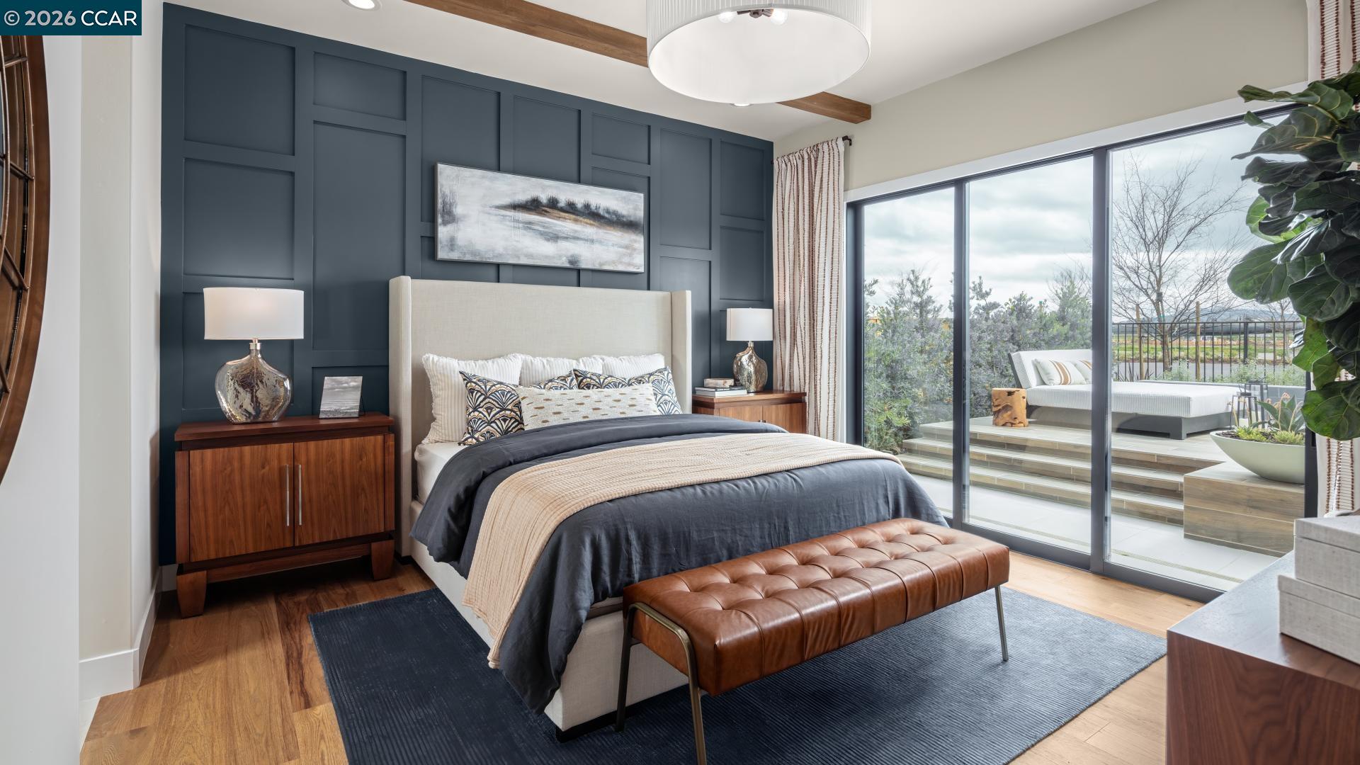 1885 Cascade Lane Tracy, CA 95377 - Photo 6 of 40 a bedroom with a bed and a night stand