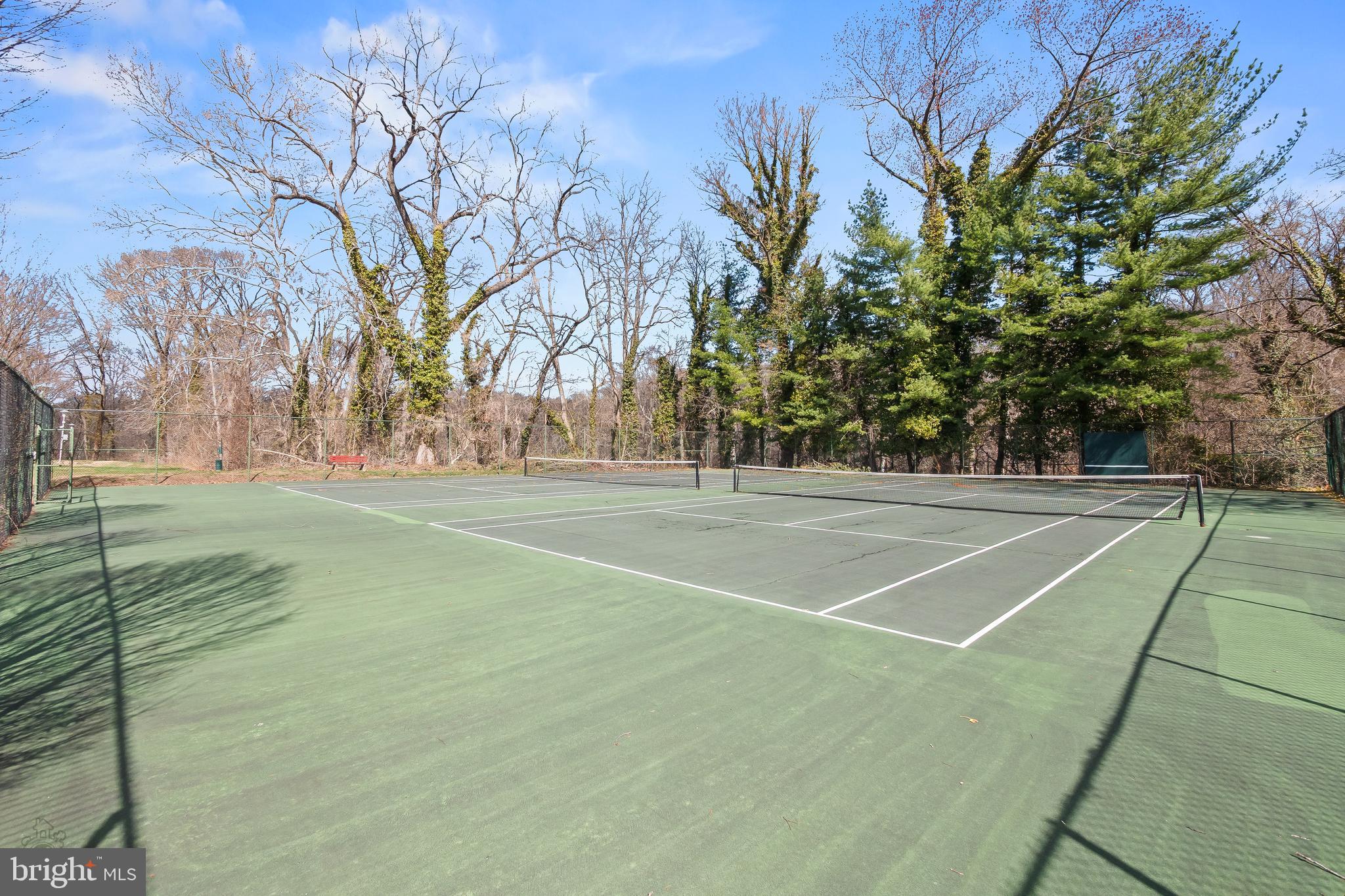 4000 Gypsy Lane, Unit 210 Philadelphia, PA 19129 - Photo 29 of 35 a view of a tennis court