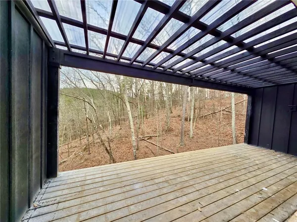 a house with a outdoor space