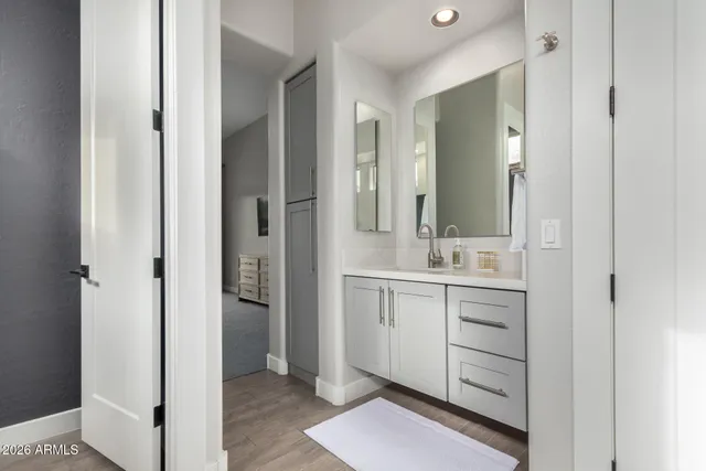 a view of a house with swimming pool and garden