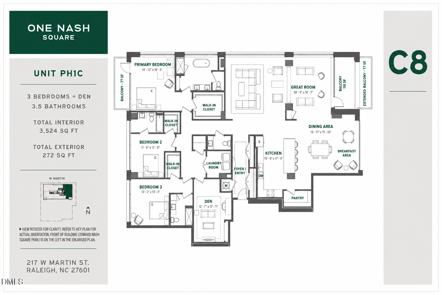 217 West Martin Street, Unit PH1C Raleigh, NC 27601 - Photo 11 of 11