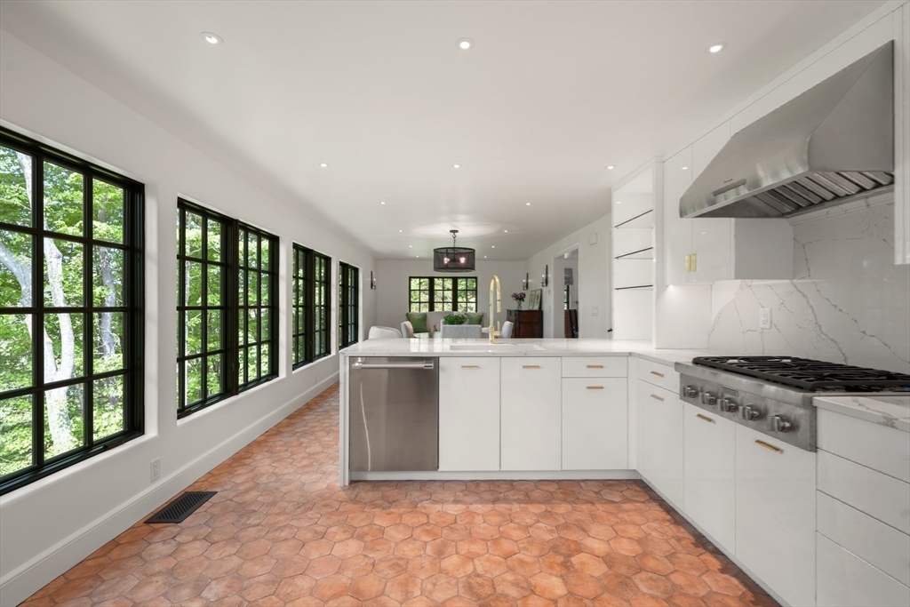 709 Boston Post Road Weston, MA 02493 - Photo 10 of 42 a kitchen with sink and cabinets