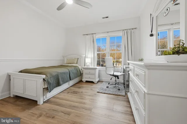 a childrens park with lots of swings and slides