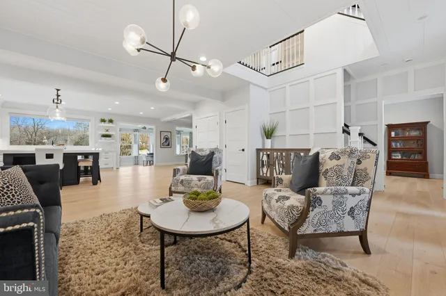 a room with furniture and a window