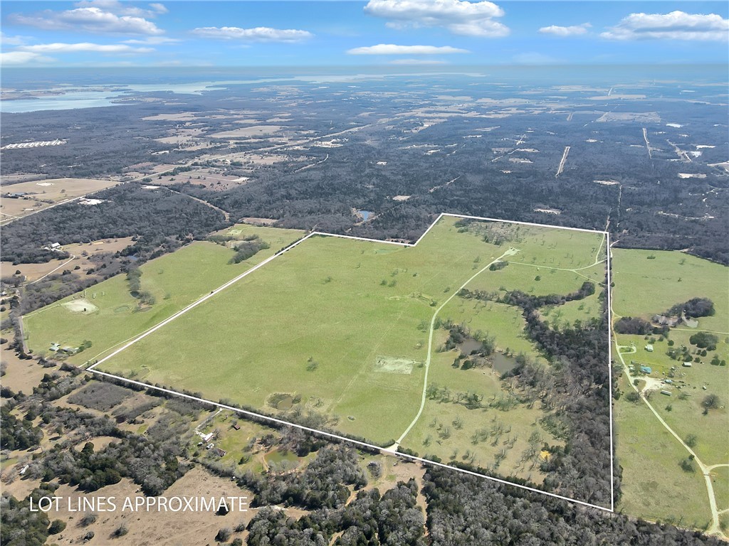 Aerial view featuring a rural view