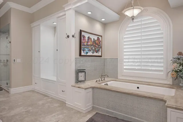 a view of a house with a swimming pool