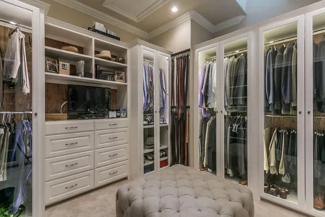a view of a livingroom with furniture and a fireplace