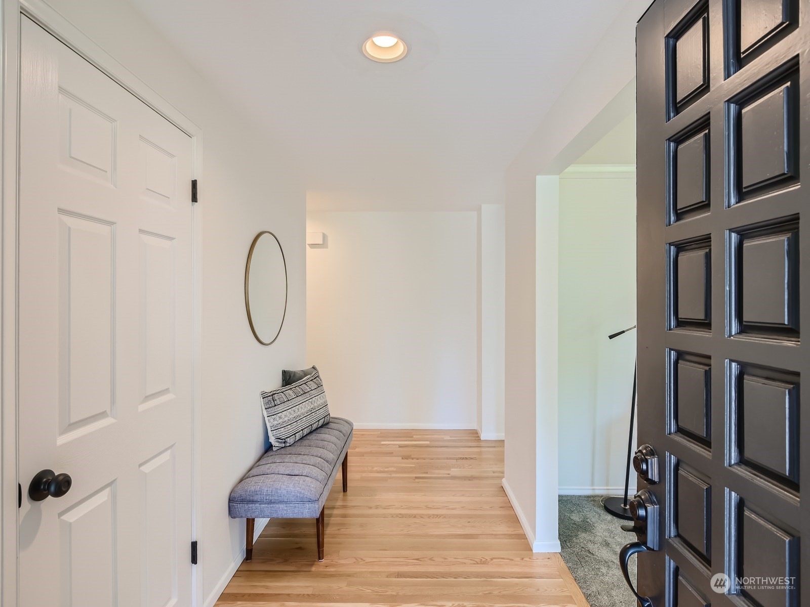 24207 15th Place Southeast Bothell, WA 98021 - Photo 27 of 27 a view of entryway and hall with wooden floor