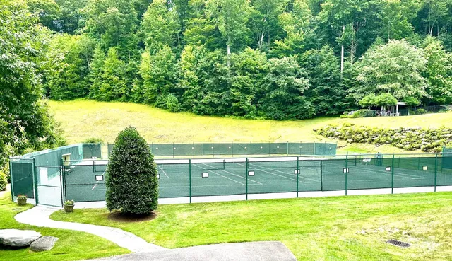 a view of swimming pool with a yard