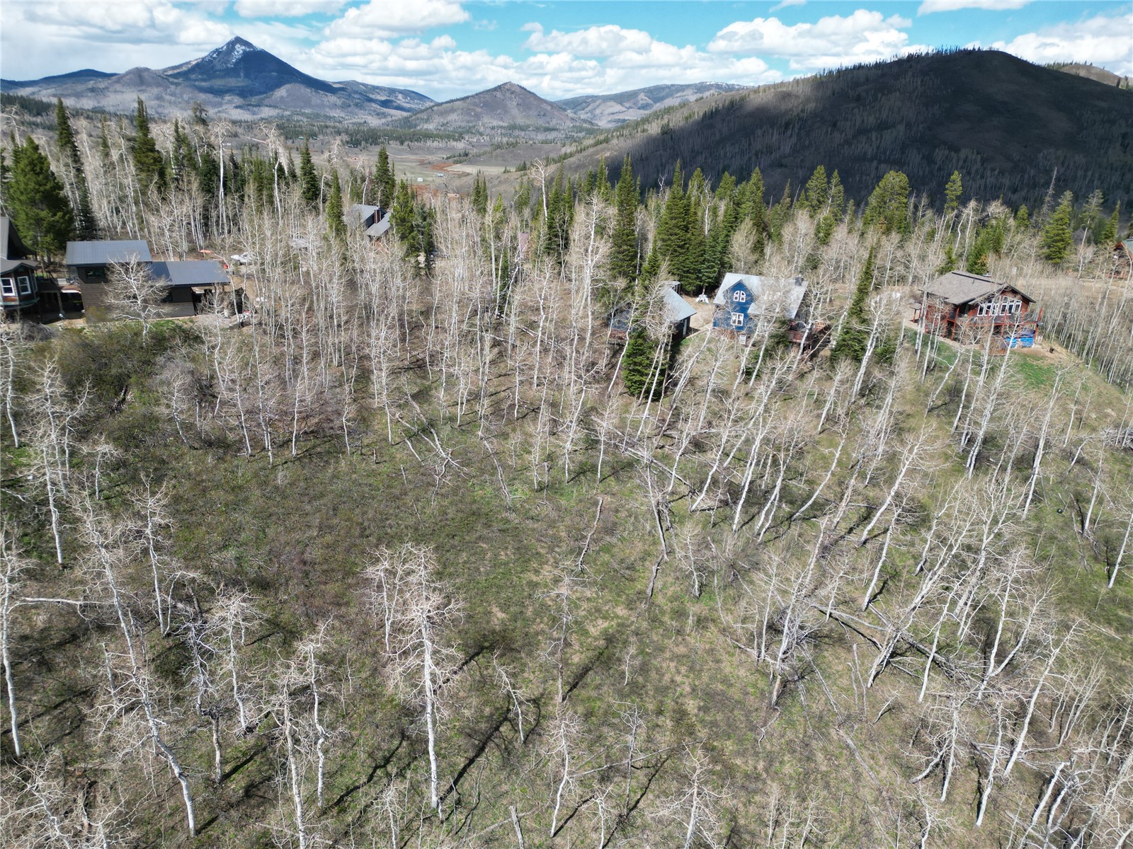 57960 Longfellow Way Clark, CO 80428 - Photo 3 of 9 Ariel view of Lot