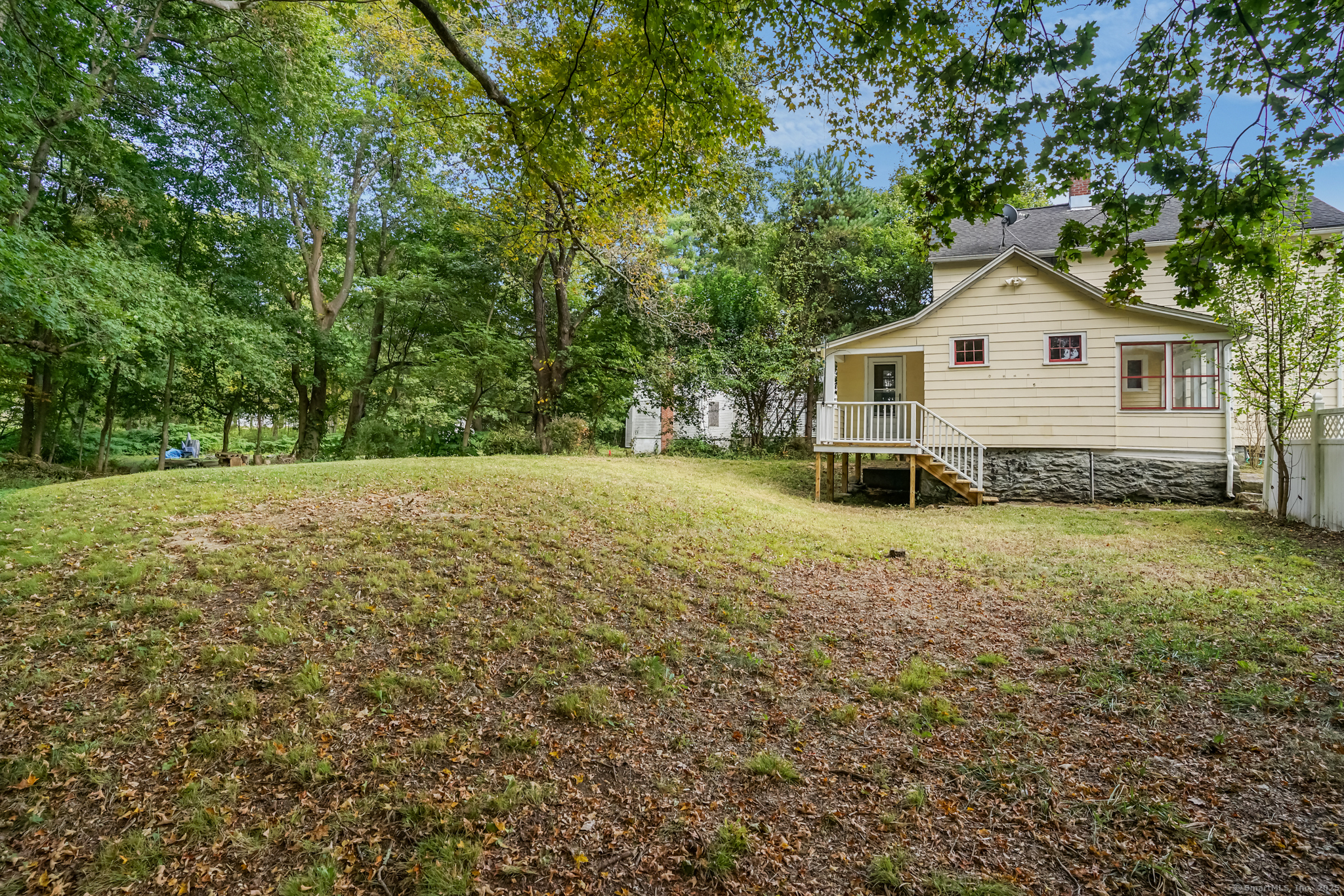 10 North Road Windham, CT 06280 - Photo 36 of 40 a house view with a garden space