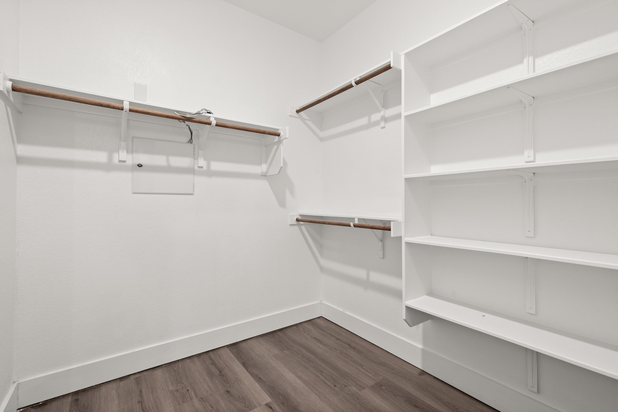 8922 Manchaca Road, Unit 701 Austin, TX 78748 - Photo 23 of 25 a view of an empty walk in closet