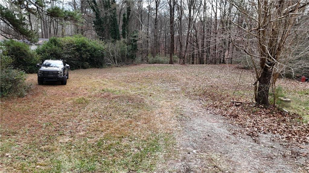 7307 Williams Road Flowery Branch, GA 30542 - Photo 14 of 30 a backyard of a house with small trees