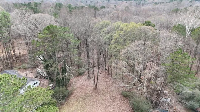 a view of wooden fence
