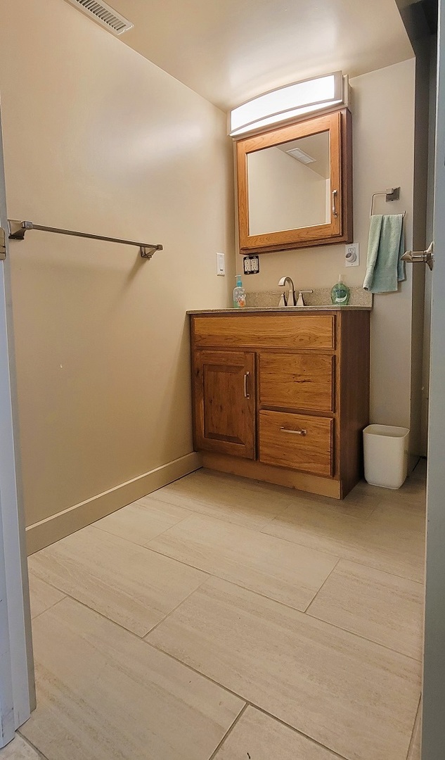 23885 Hazel Road Sterling, IL 61081 - Photo 24 of 48 a bathroom with a sink and a mirror