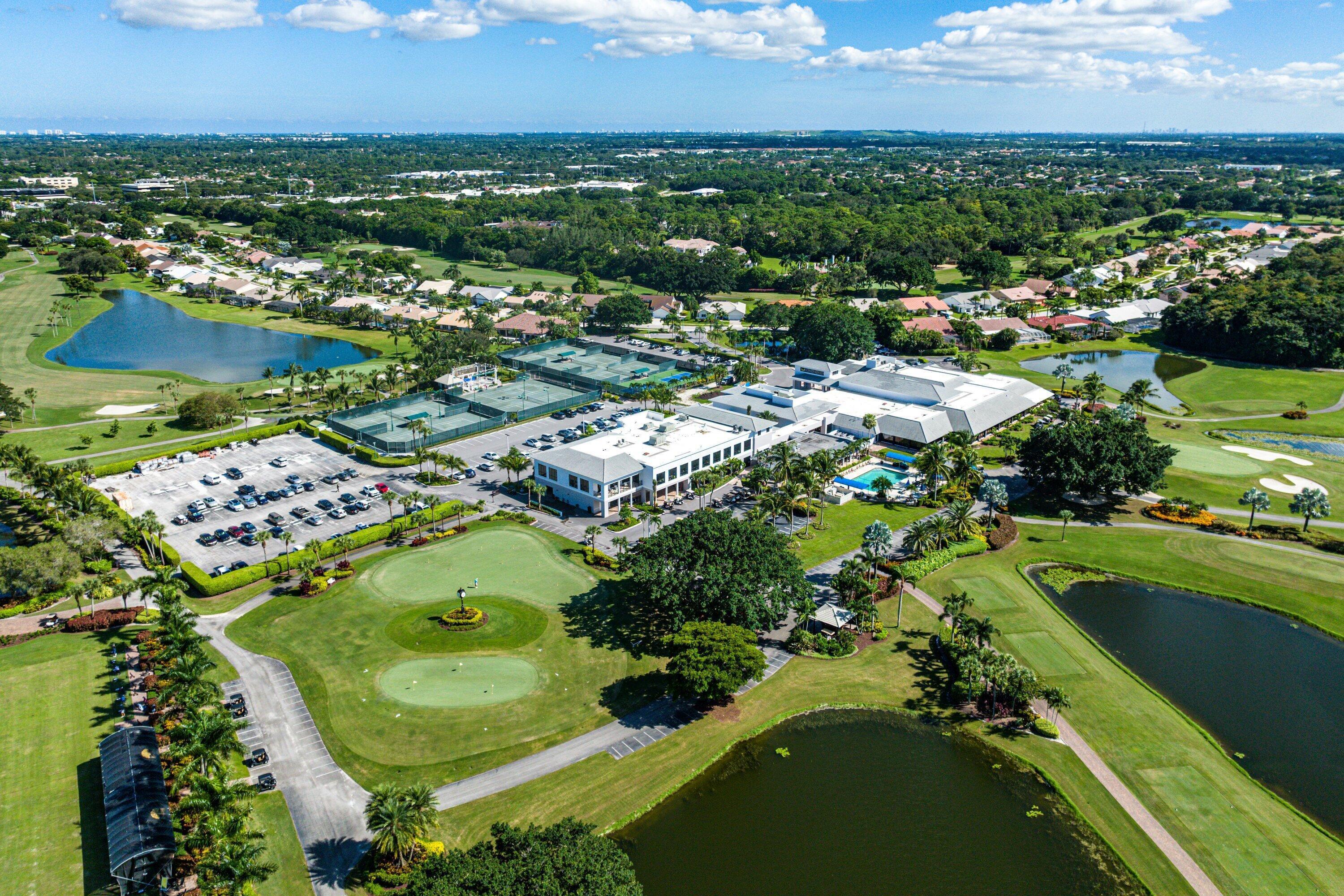 11204 Cloverleaf Circle Boca Raton, FL 33428 - Photo 55 of 72 Aerial View of Club
