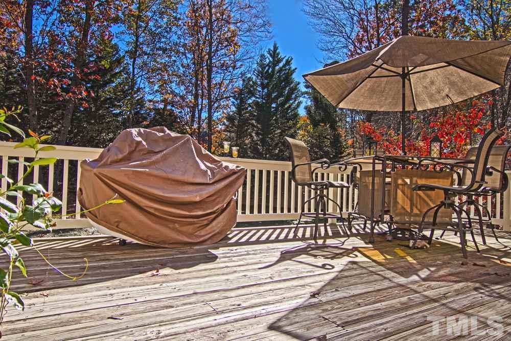 120 Bayleaf Drive Raleigh, NC 27615 - Photo 24 of 25 a view of a patio on the deck