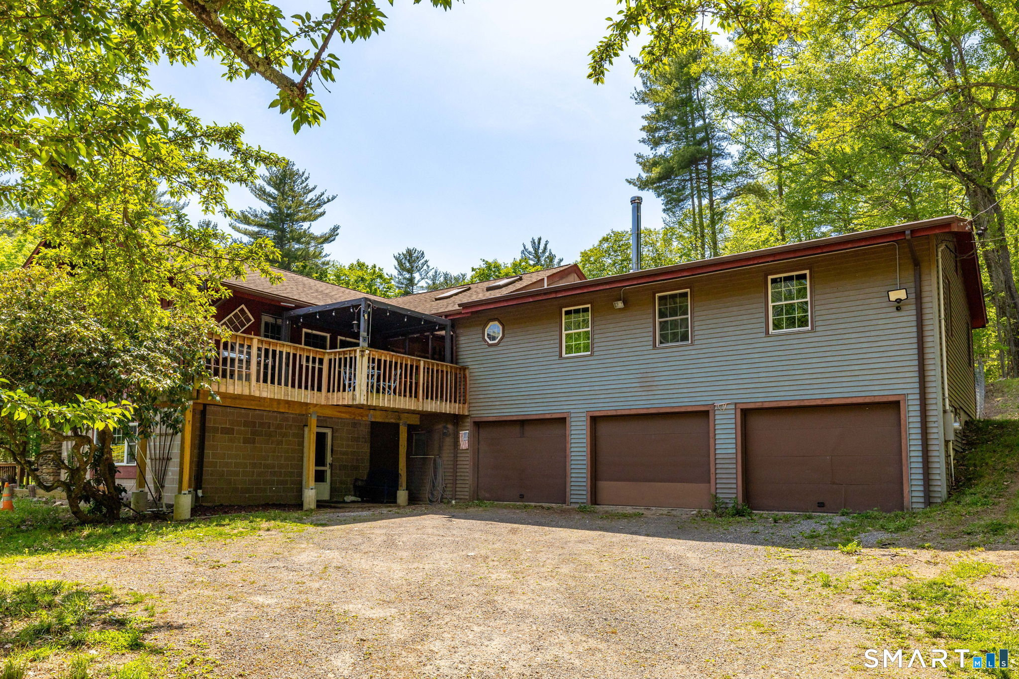 250 Center Hill Road Barkhamsted, CT 06063 - Photo 30 of 40 a front view of a house with a yard