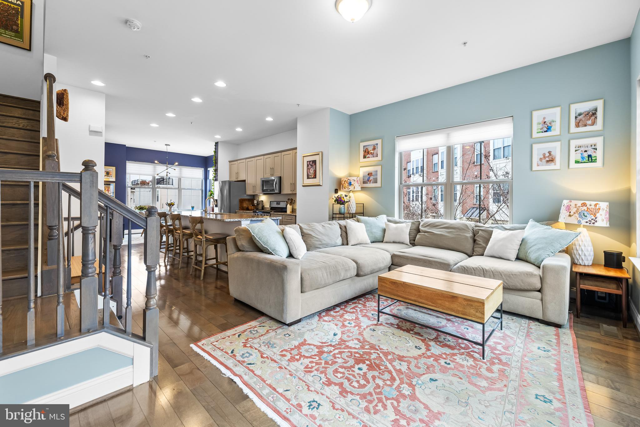 1201 Andre Street Baltimore, MD 21230 - Photo 8 of 39 a living room with furniture and a rug