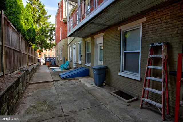 a view of outdoor space and deck