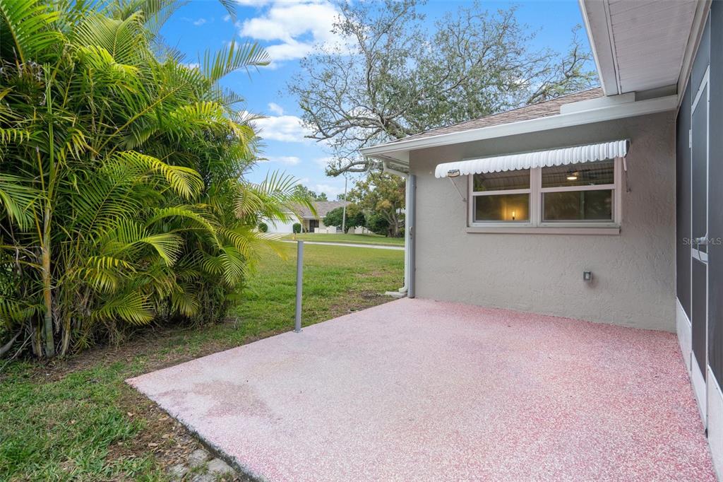 8130 Merrimac Drive Port Richey, FL 34668 - Photo 37 of 53 a view of a house with backyard and a tree