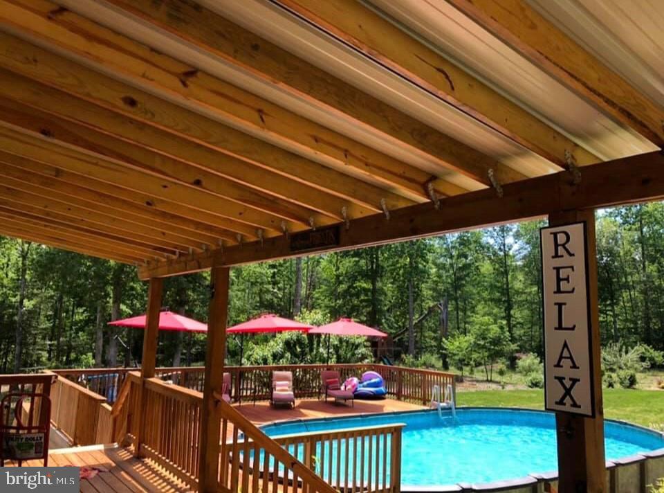 Above Ground Pool Wraparound Deck