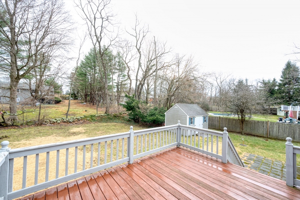 74 Ryder Road Weymouth, MA 02190 - Photo 27 of 33 a view of balcony with wooden floor and fence